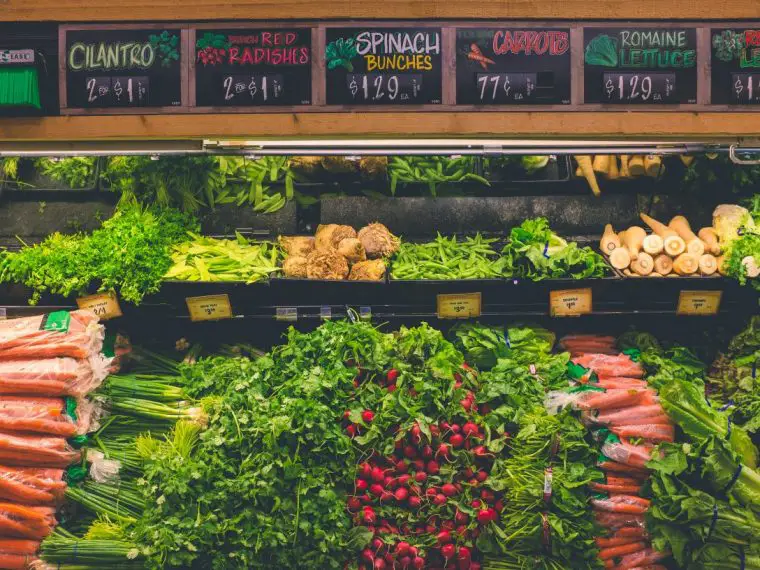 Buy produce in season to spend less on groceries