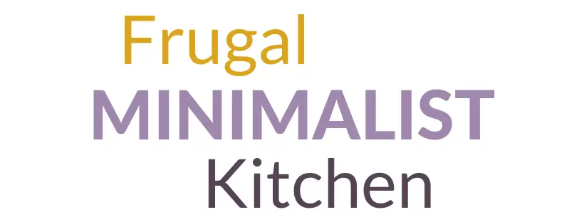 Frugal minimalist kitchen logo