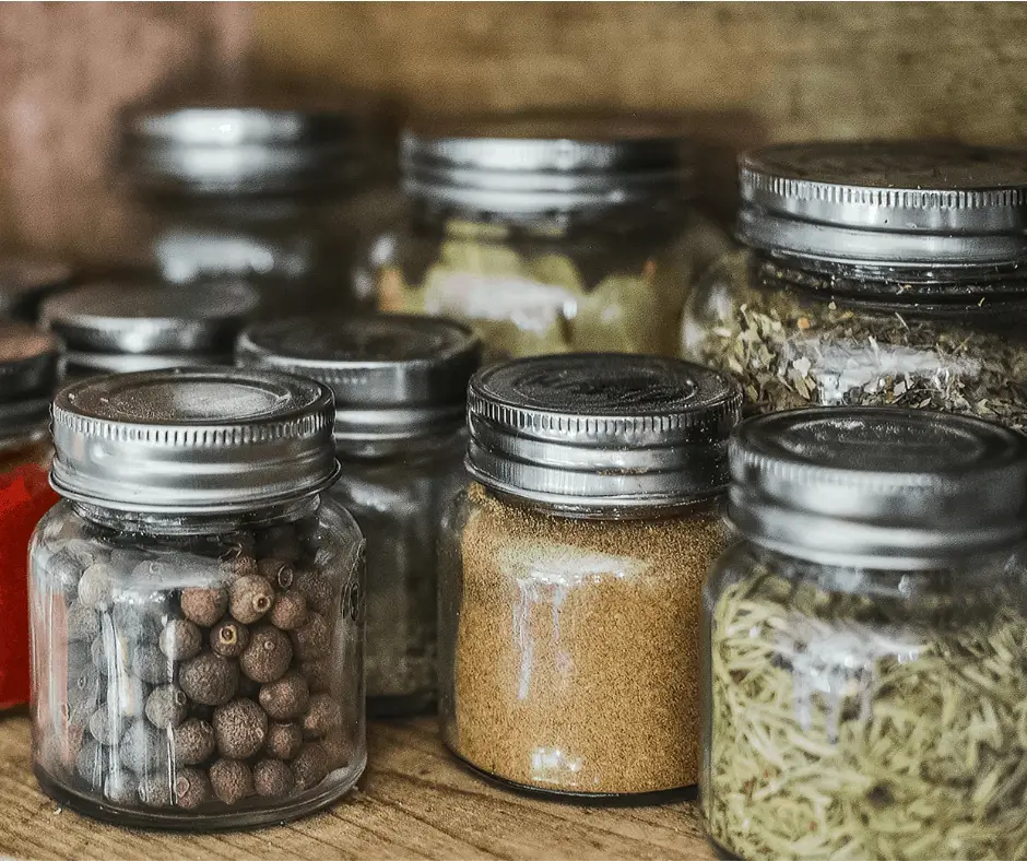 Pantry staples spices