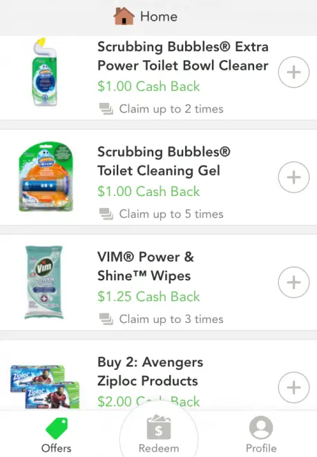 Checkout 51 cleaning supplies