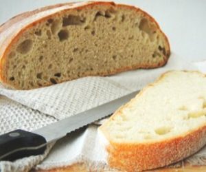 slices of home made bread