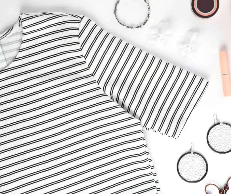 frugal minimalist striped shirt