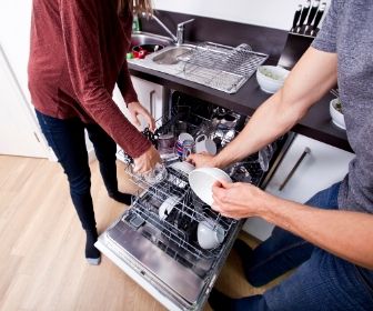 get help to load the dishwasher