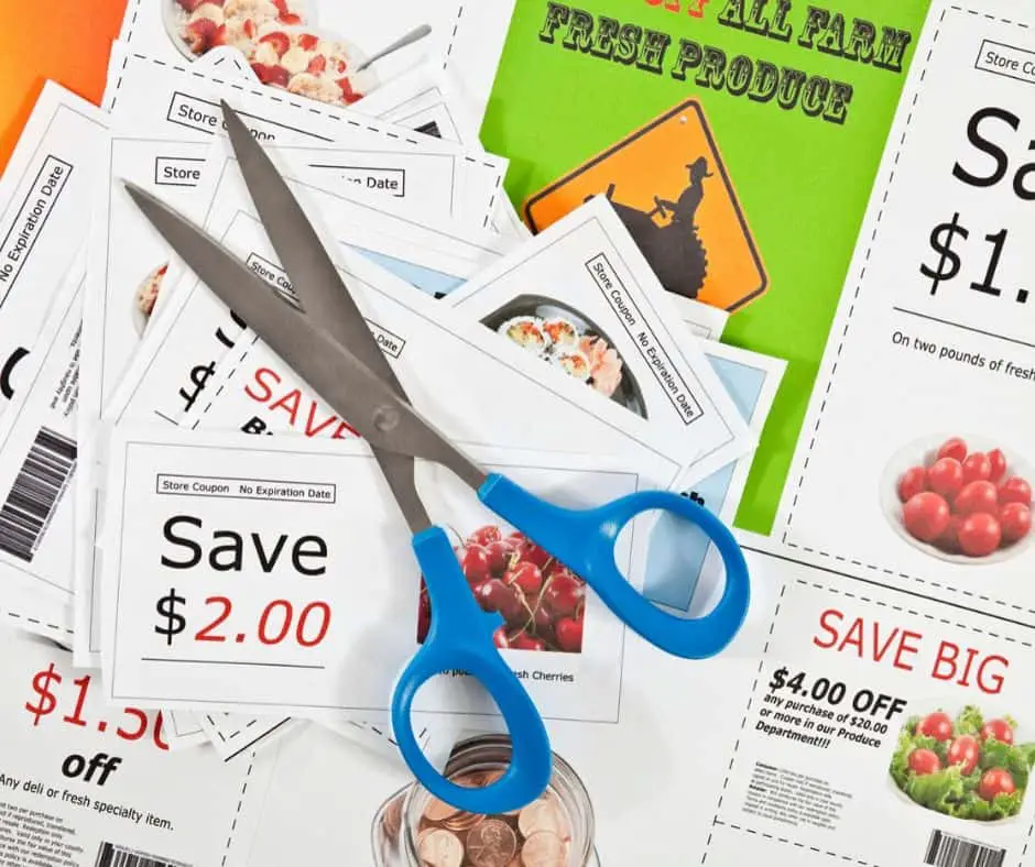 coupons and scissors. is couponing really worth it?