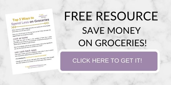 save money on groceries