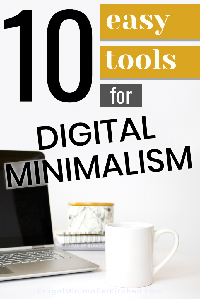 10 easy ideas for digital minimalism