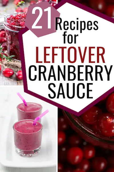 21 recipes for leftover cranberry sauce