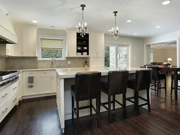 Minimalist kitchen design is opposite of maximalist design