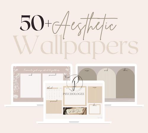 buy 50+ aesthetic minimalist wallpapers